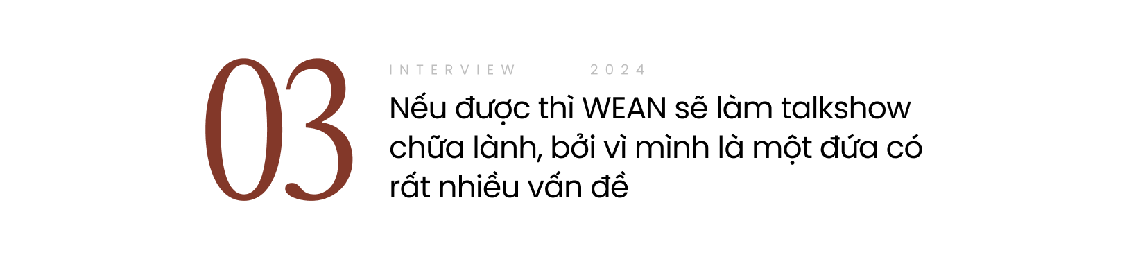 WEAN LE: WEAN LE: