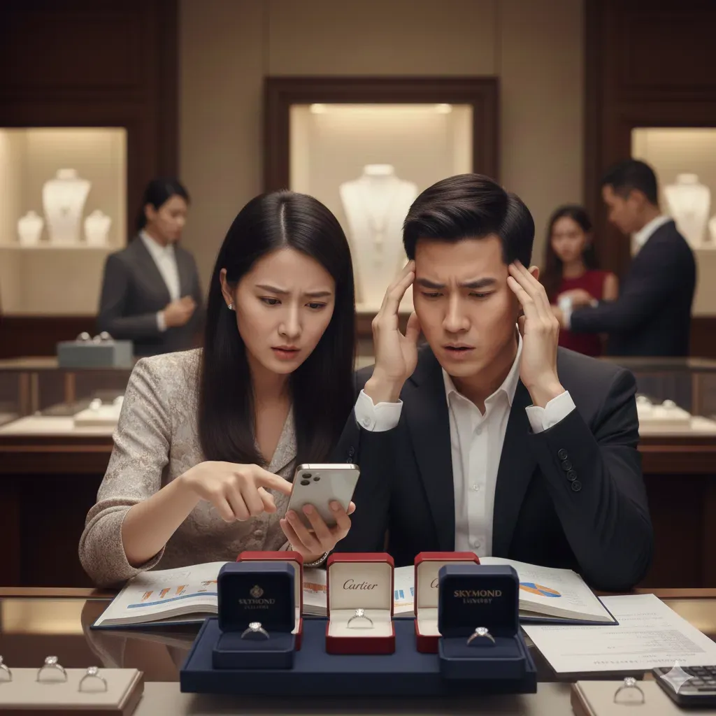 sai lầm khi lựa chọn nhẫn cầu hôn