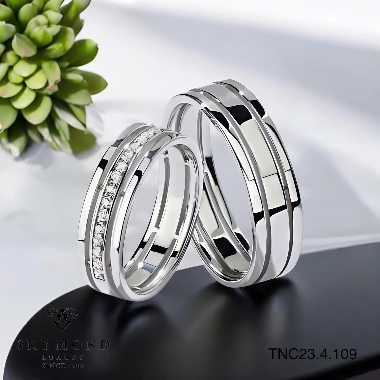 nhẫn cưới bạch kim