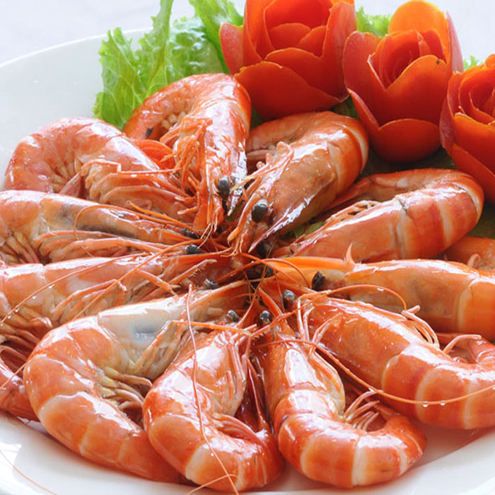 Tôm Sú Hấp Nguyên Con